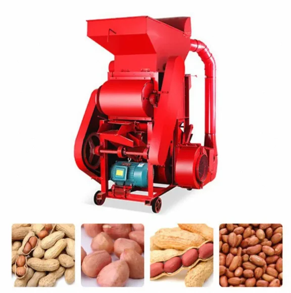 Hot Sale High Effective Peanut Sheller Machine Automatic Beans Peanut Peeling Machine Peanut Shelling Machine