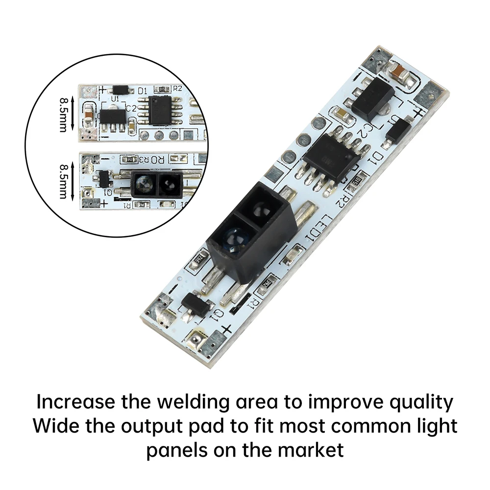 3A/5A XK-GK-4010A Hand Swipe Sensor Switch Module For 5V 12V 24V 72W/120W Infrared Sensor Module LED Lights