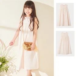 Girls Dress 24 Summer New Fashion Korean Version Of The Children's Dress Cotton Cute Party Dress Long Skirt Children's Clothing