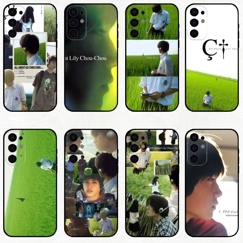 

All A-About L-Lily C-Chou-Chou Phone Case For Samsung S25,S24,S23,S22,S21,S20,Plus,Fe,Lite,Others Black Cover