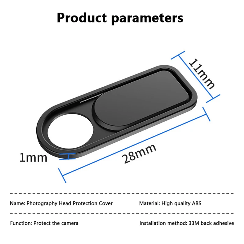 Webcam Cover Mobile Computer Lenes Camera Cover For Iphone/Samsung/Ipad Anti-Peeping Protector Shutter Slider Privacy Sticker