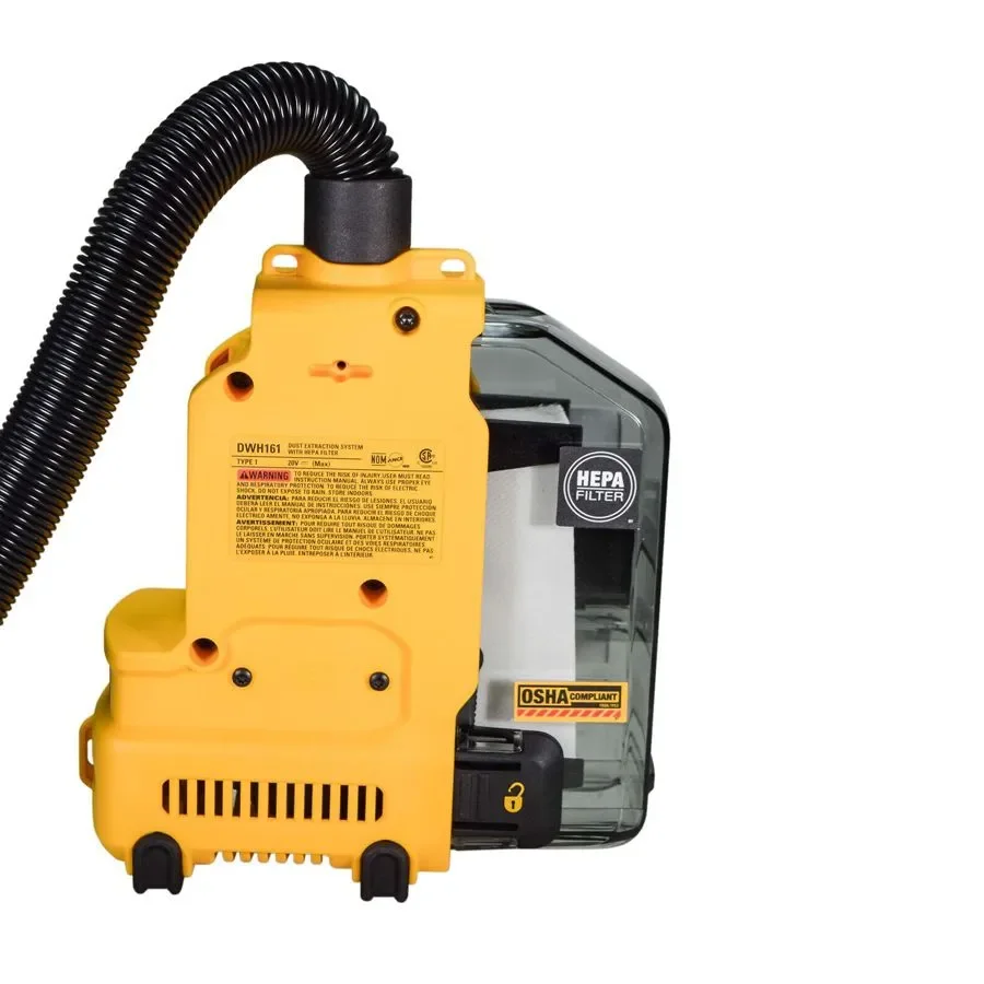 DEWALT 정품 브러시리스 먼지 추출기, 무선 범용 먼지 제거 전동 공구, DWH161B, 최대 20V