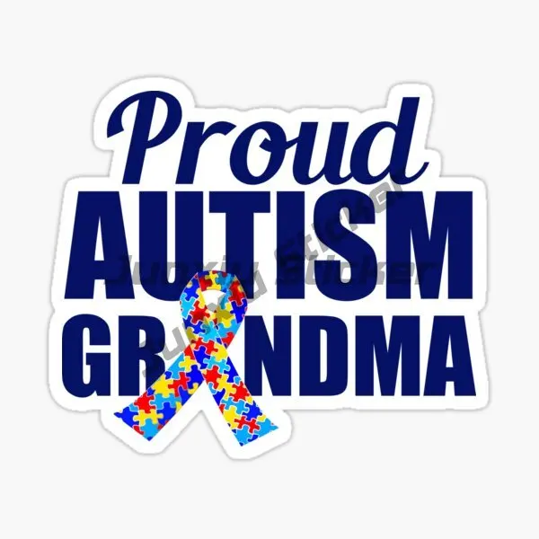 AUTISM Motorcycle Laptop Car RV SUV Wall Car Stickers PVC Vinyl Reflective Stickers Decals view 4