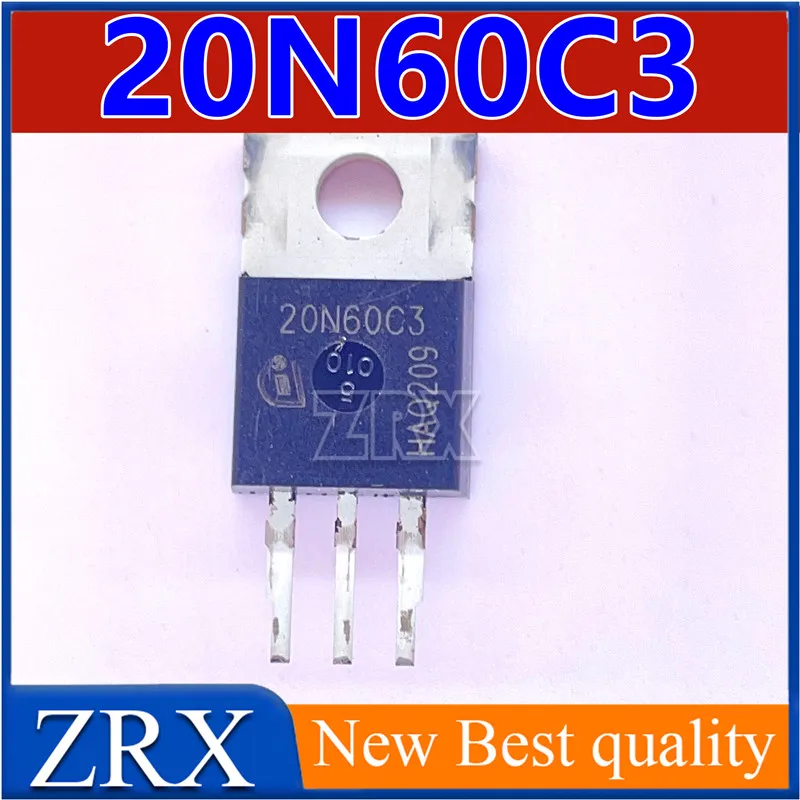5 قطعة جديد الأصلي 20N60C3 SPP20N60C3 في الخط TO220 ترانزستور التأثير الميداني