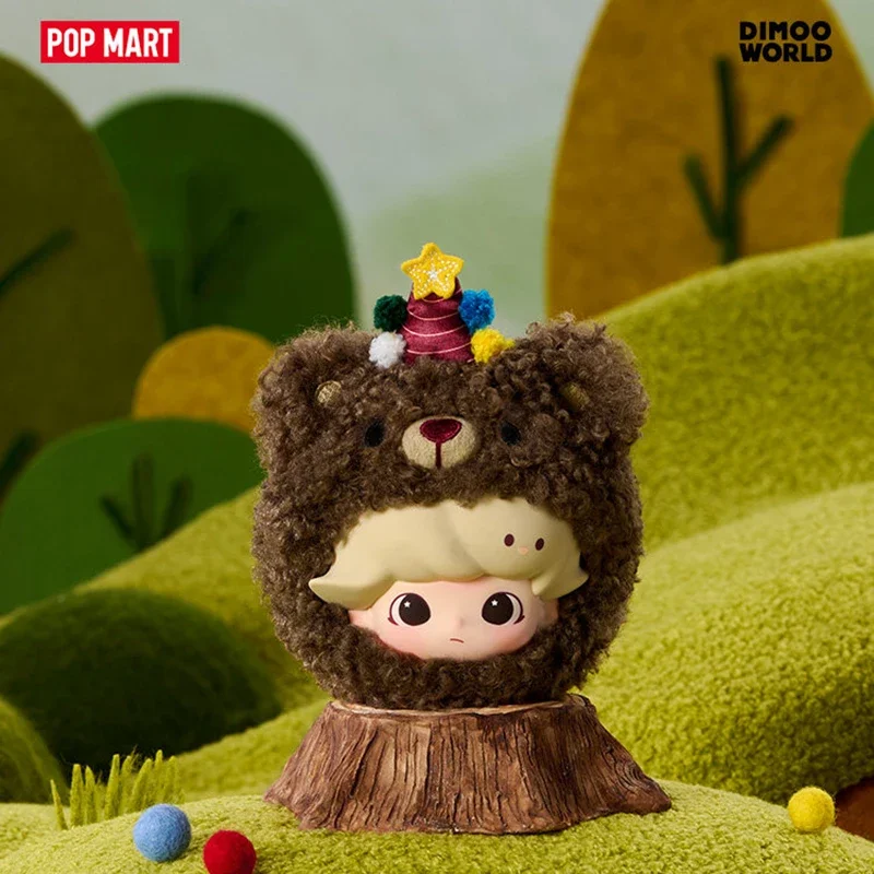 

POPMART DIMOO Серия «Театральный клуб»: Чехол для наушников, Сюрприз-бокс, Загадочная коробка, Фигурка для дома и рабочего стола