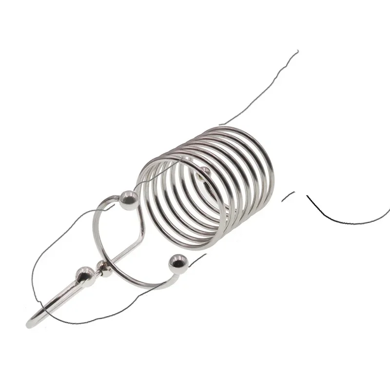 Anillo de fisioterapia de Electro shock para hombre, estimulador eléctrico, extensor de masaje de pene, anillo de pene para masturbación