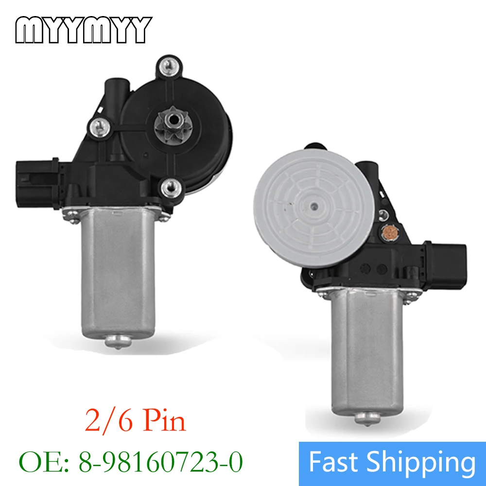 8981607230 8-98160724-0 Electric Power Window Motor For ISUZU D-MAX PICK-UP Window Regulator Motor 6 Pins or 2 Pins 98850-G1710