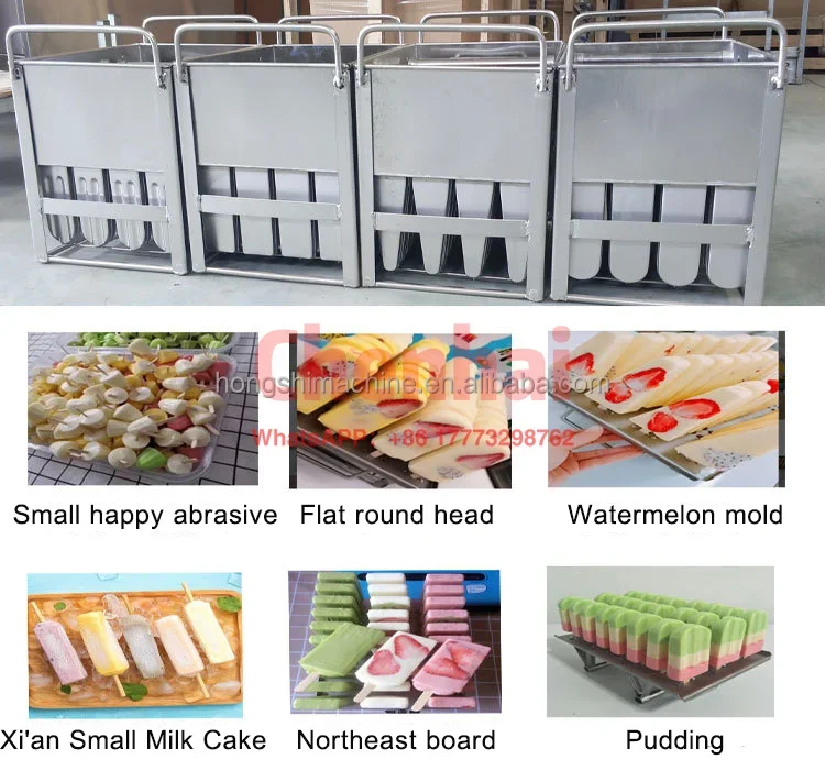 High productivity machinery Commercial One Mold ice lolly popsicle making machine industrial For Sale