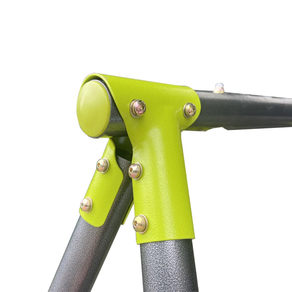 مجموعة أرجوحة معدنية متينة للأطفال ، ملعب خارجي ، وحدة تحكم في الألعاب ، سعة 440 رطلاً