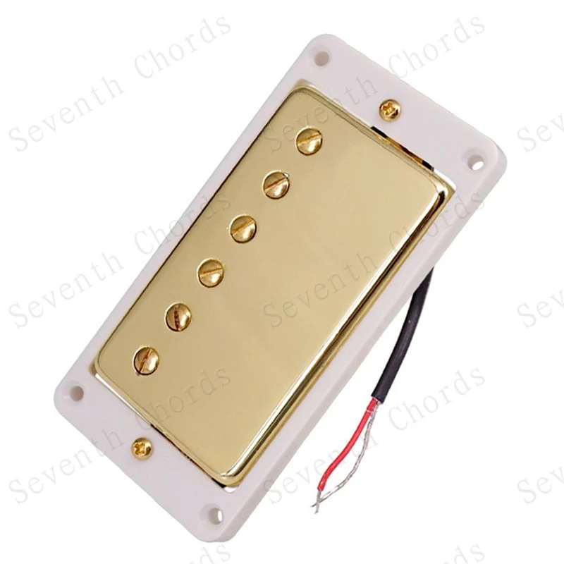1 Paar Goldene Doppelspulen-Elektrogitarren-Tonabnehmer, Gitarrenzubehör, Teile für Musikinstrumente, Humbucker-Gitarren-Tonabnehmer – Detail 9