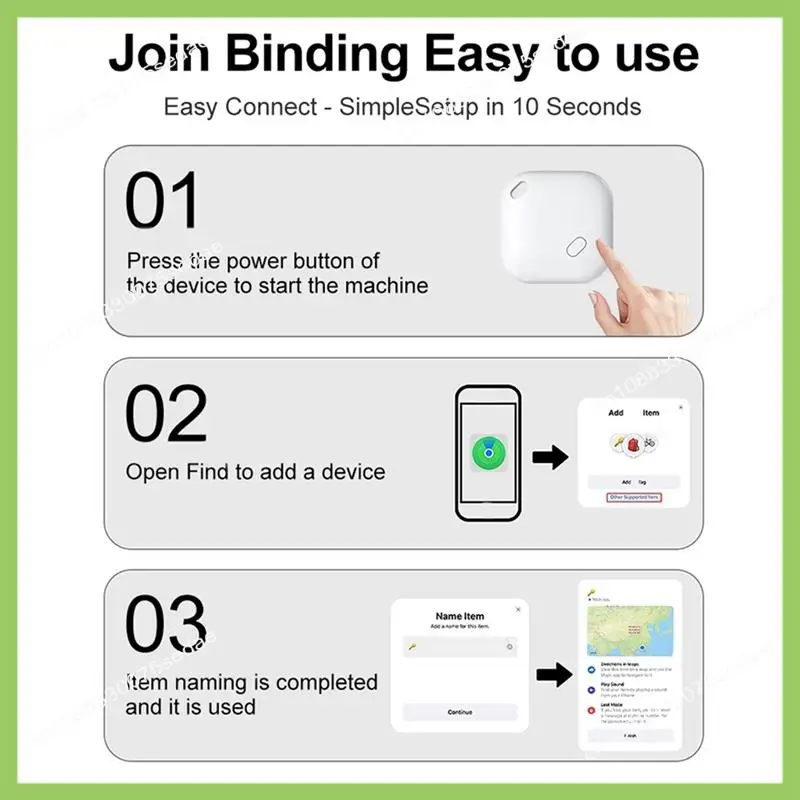 Y19A Mini Pets Tracker With Find My For Smart Locator Cat Anti Lost GPS Track Finder Dog Bluetooth Tag Child Bag Wallet Key