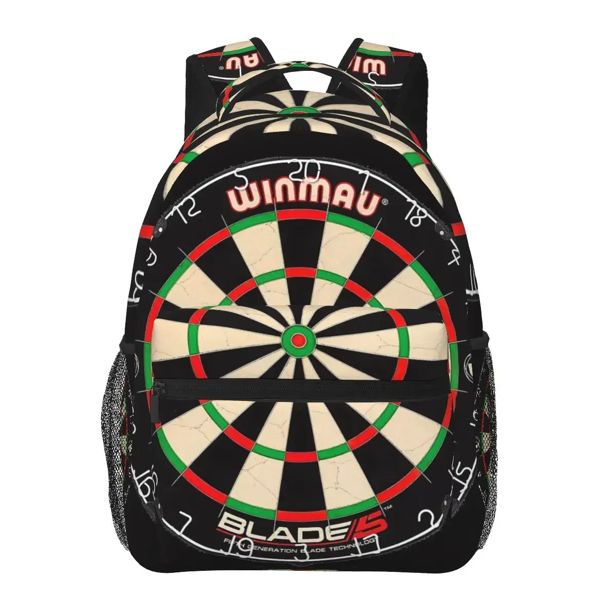 Winmau Blade 5 Dartboard Backpacks Boys Girls Bookbag Students School Bags Cartoon Travel Rucksack Shoulder Bag Large Capacity