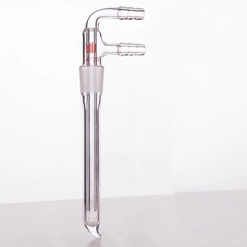 SYNTHWARE Cold finger condenser, 14/20 19/22 24/40, Effective length 100mm 150mm 200mm 220mm 250mm, Borosilicate glass, C11