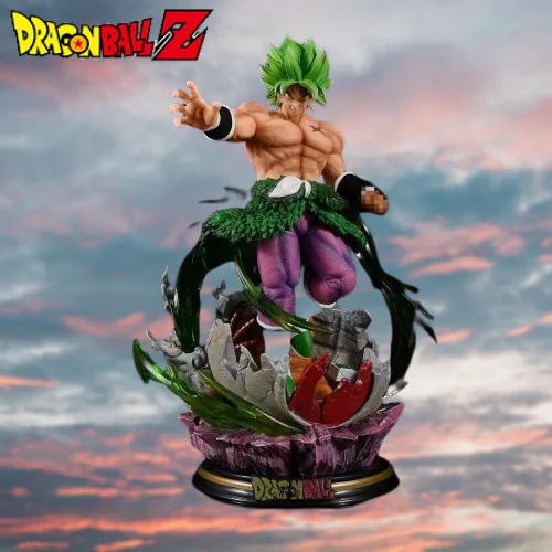 

Broli Anime Figure Super Saiyan Dragon Ball Figure Broly 30cm Action Figure Statue Pvc Model Decoration Doll Ornament Toys Gifts