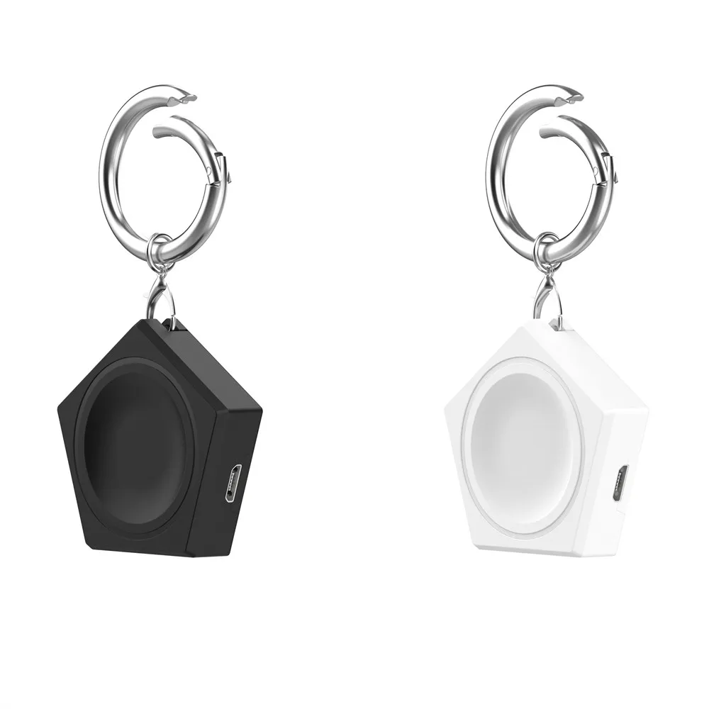 Carregador de doca de carregamento sem fio portátil para huawei watch d2/gt5/gt5 pro tipo-c e interface de portas micro de entrada dupla