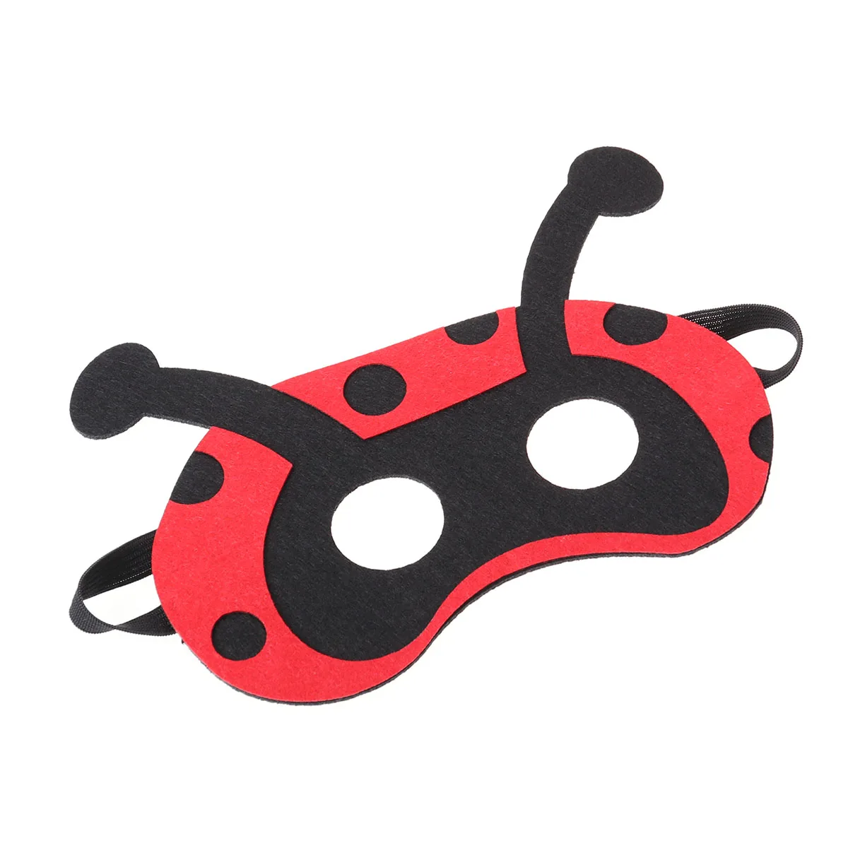 Kindergeschenken Lieveheersbeestje Masker Dierenmaskers Leuke Cartoon Gezicht Blinddoek Feest voor Oog Rood Cosplay Kind