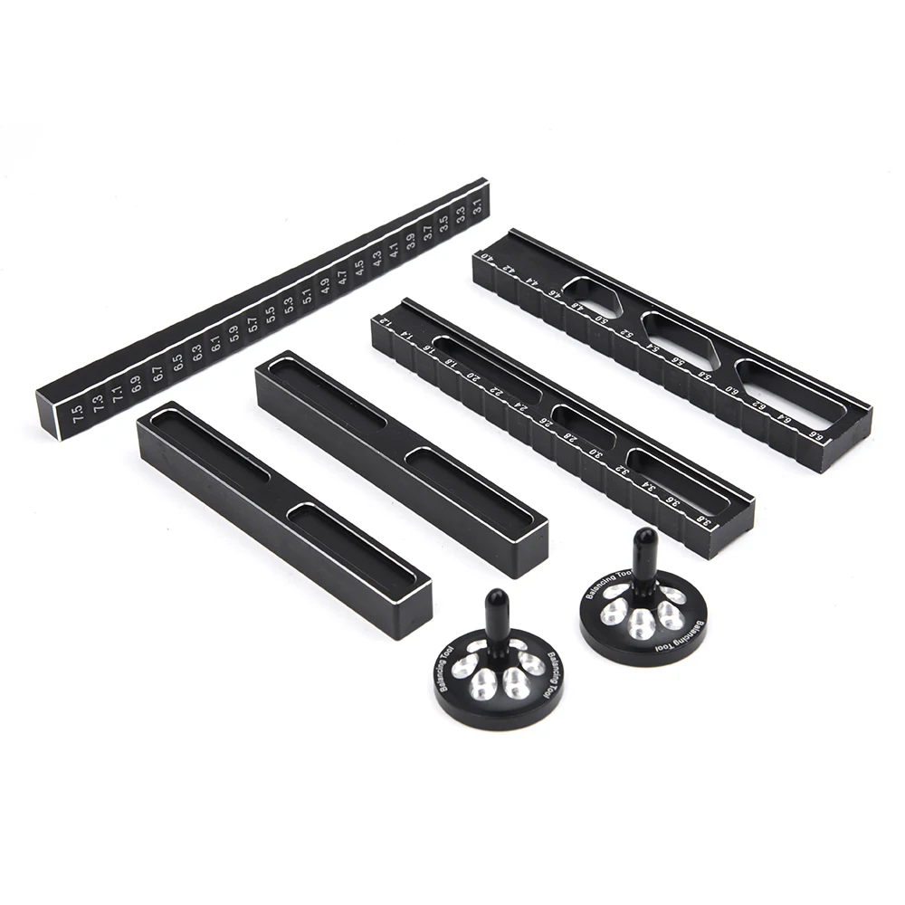 RC Car Measuring Tool RC Car Ride Height Gauge Measurement Universal Practical RC Chassis Droop Gauge For 1/10 Car