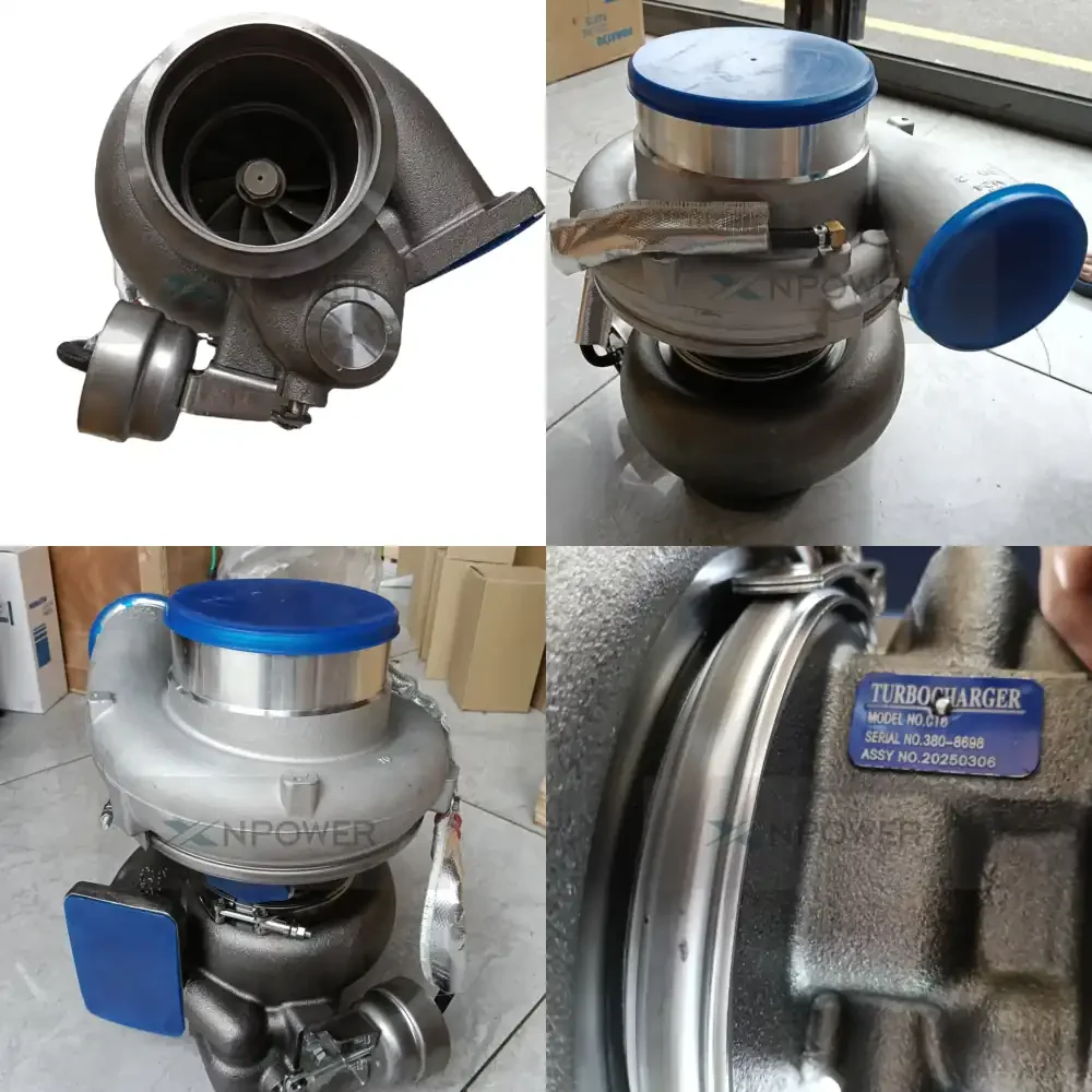 

2026 Hot Item Excavator Spare Part 380-8698 302-7443 296-7643 10R-4629 Engine C18 TURBOCHARGER 3808698 3027443 2967643