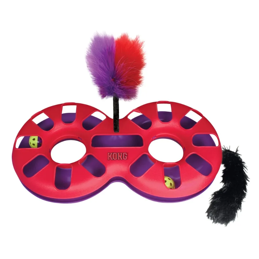 

Игрушка для кошек Active Eight Track с двумя шумными шариками и премиальным североамериканским кошачьим мятным наполнителем