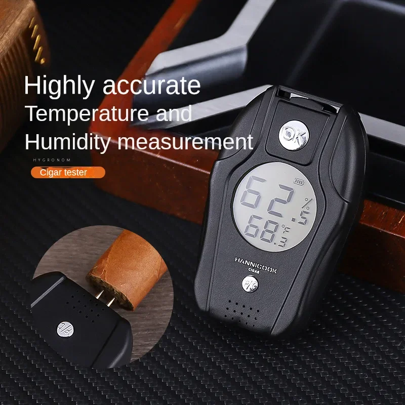 Electronic Temperature and Humidity Meter, Plug-in Humidity Meter, Digital Display