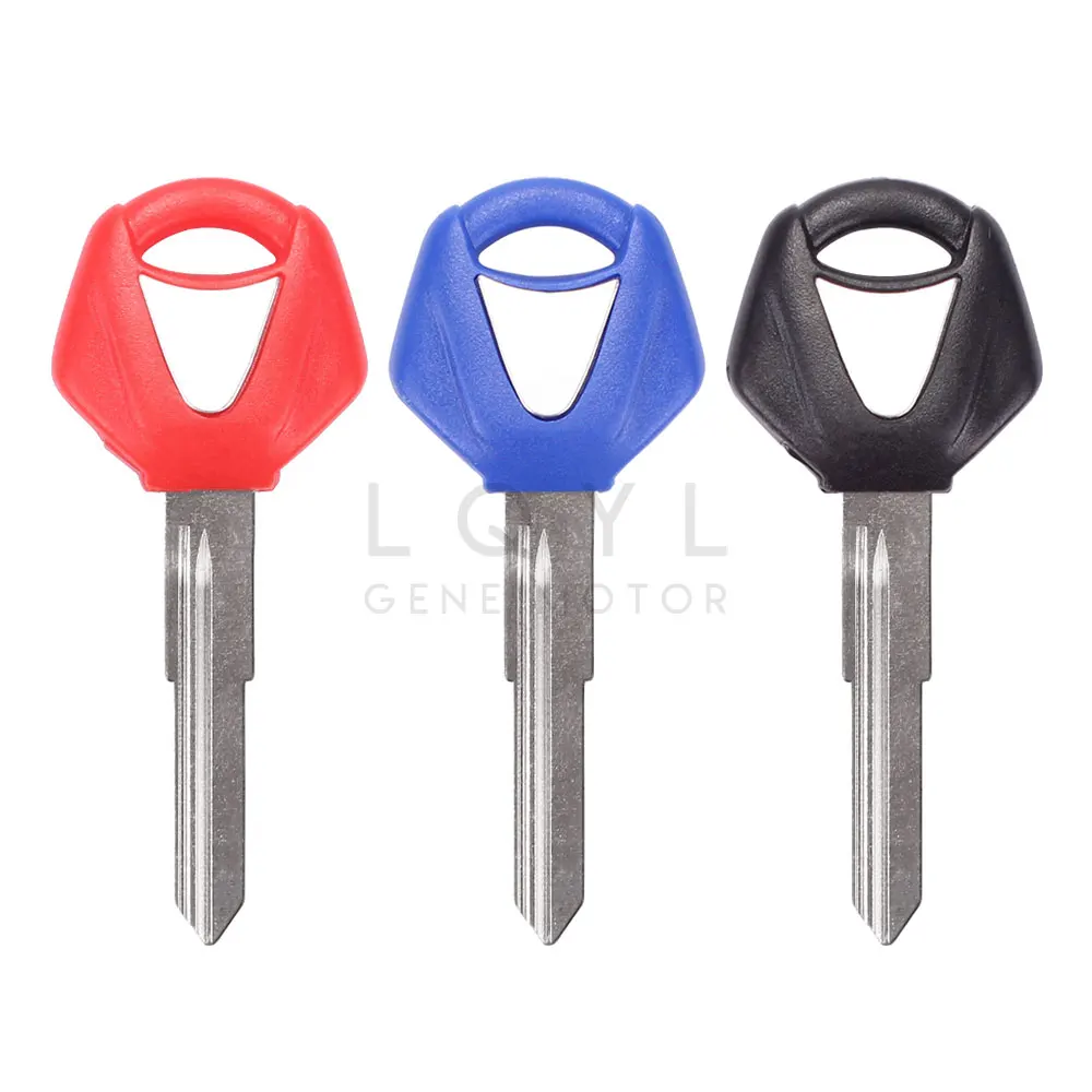 12Pcs Blank Key Motorcycle Replace Uncut Keys For YAMAHA R25 R3 Xmax X-MAX X MAX R 125 200 250 MT01 SR400 FZ6R FZ6N MT03 R15