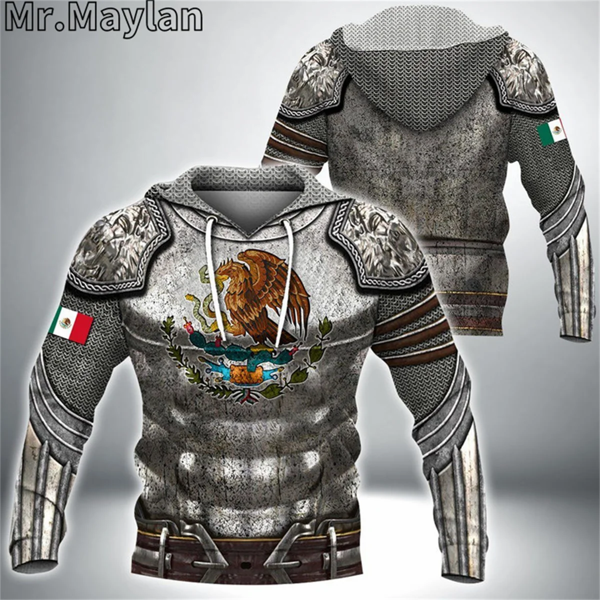 

MEXICO Armor CUSTOM NAME 3D Full Printed Jacket Men/women Hoodie Unisex Casual Streetwear Sweatshirts Pullover Sudadera Hombre-8