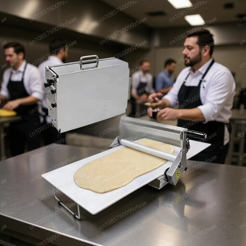 

Настольный ручной пресс для теста (для пиццы, круассанов, хлеба), многофункциональное оборудование