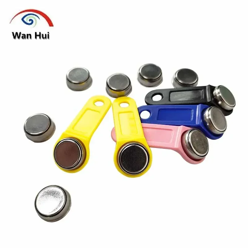 5/10 Pcs DS1971S-F5 TM1971 TM Key Touch Memory Tag Access Control Card 256-Bit EEPROM 1-Wire iButton for Guard Tour