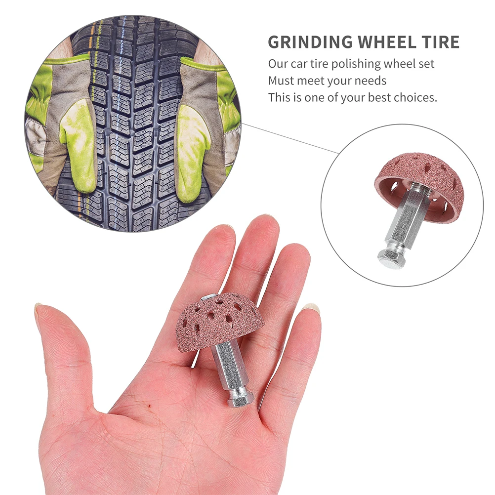 

Tire Repair Machine Head Tungsten Steel Bowl Repair For Tire Alloy Buffing Wheel Linking Rod Coarse Grit Set Bowl Tool