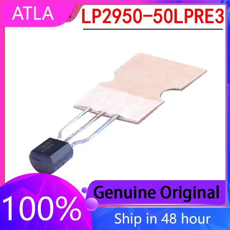 1PCS Original Genuine LP2950-50LPRE3 Screen Printing KY5050 TO92 Low-voltage Differential Voltage Regulator Chip Direct Shot