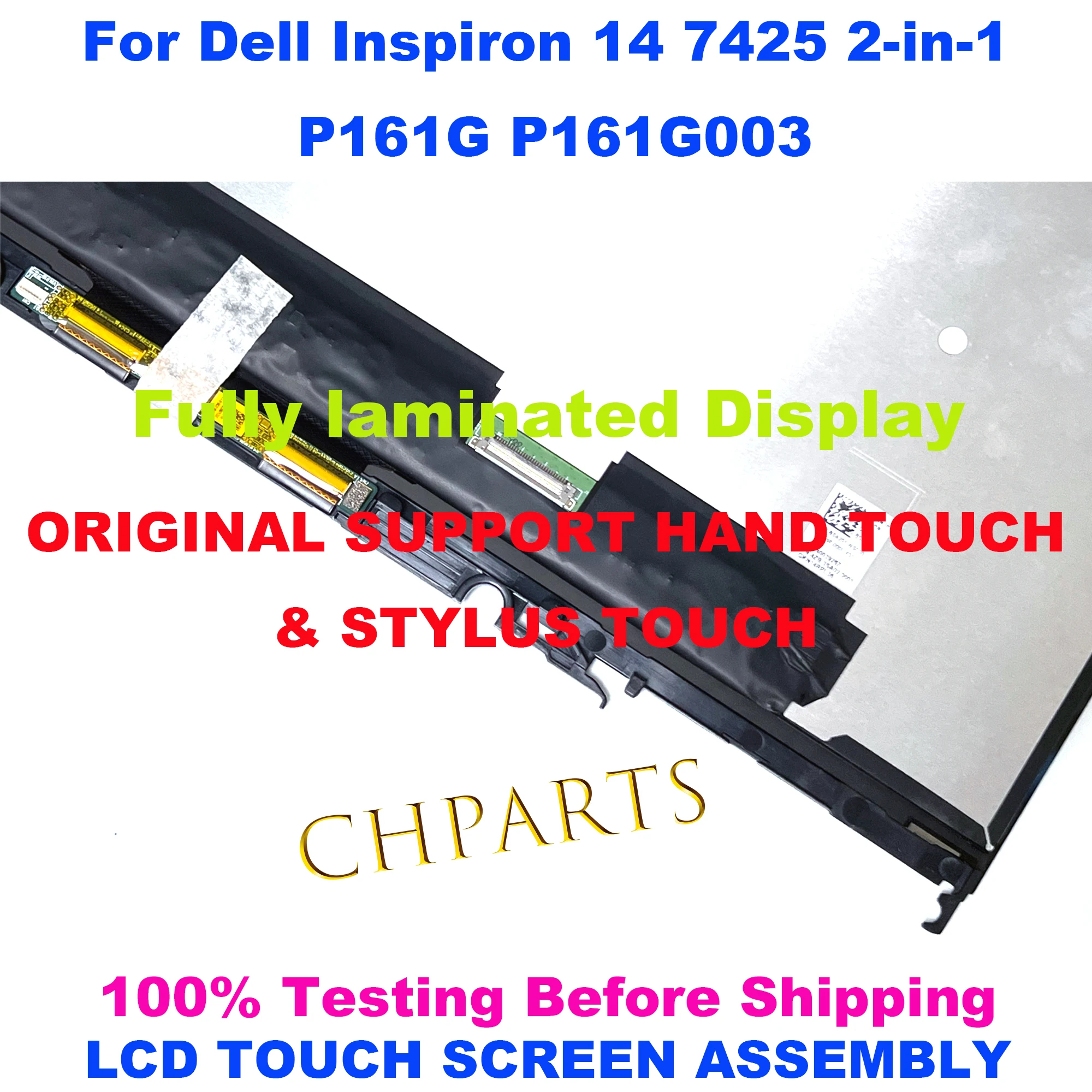 Imagem -03 - Display Lcd Touch Screen Substituição Assembly 14 1920x1200 em Dell Inspiron 14 7420 7425 P161g P161g003