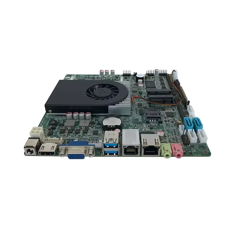 BOLRZO 2026 ELSKY 9~ 36V power supply QM9360 wide voltage main board support I5 4200U I5 5200U dual network port 6 * COM LPT