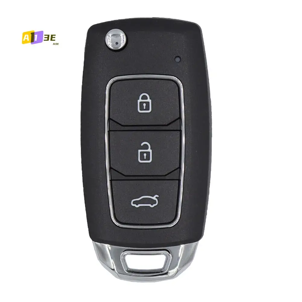 

A03E-For Xhorse XKHY05EN Universal Wire Remote Key Fob 3 Buttons For Hyundai Style For VVDI Key Tool Accessory Part