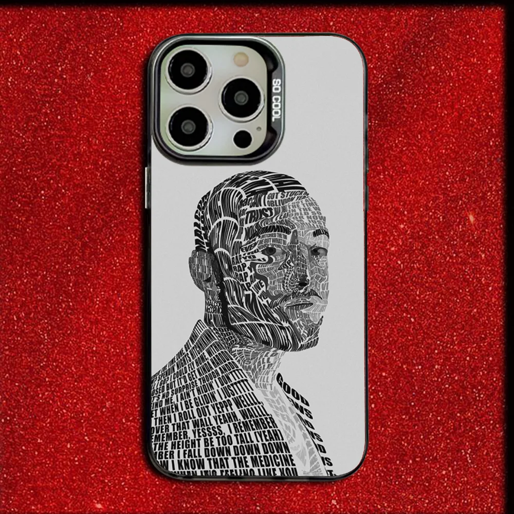 حافظة هاتف مغني الراب M-Mac Miller لهواتف iPhone 16,15,14,13,12,11,Mini,Pro,MAX Drop Matte غطاء أسود ناعم مقاوم للصدمات