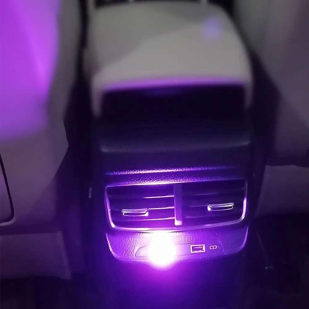 PVC Mini USB Night Light New Plug in 1W Small LED Bulb Eye Protection Super Bright Reading Light