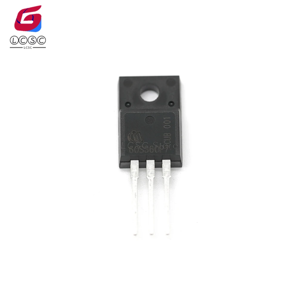 Imagem -03 - Transistor Original do Mosfet do N-canal 600v 9a 22w To220-fp Adaptador Ipa60r360p7s Tevê do Lcd & do Pdp 60s360p7 10 Peças Pelo Lote