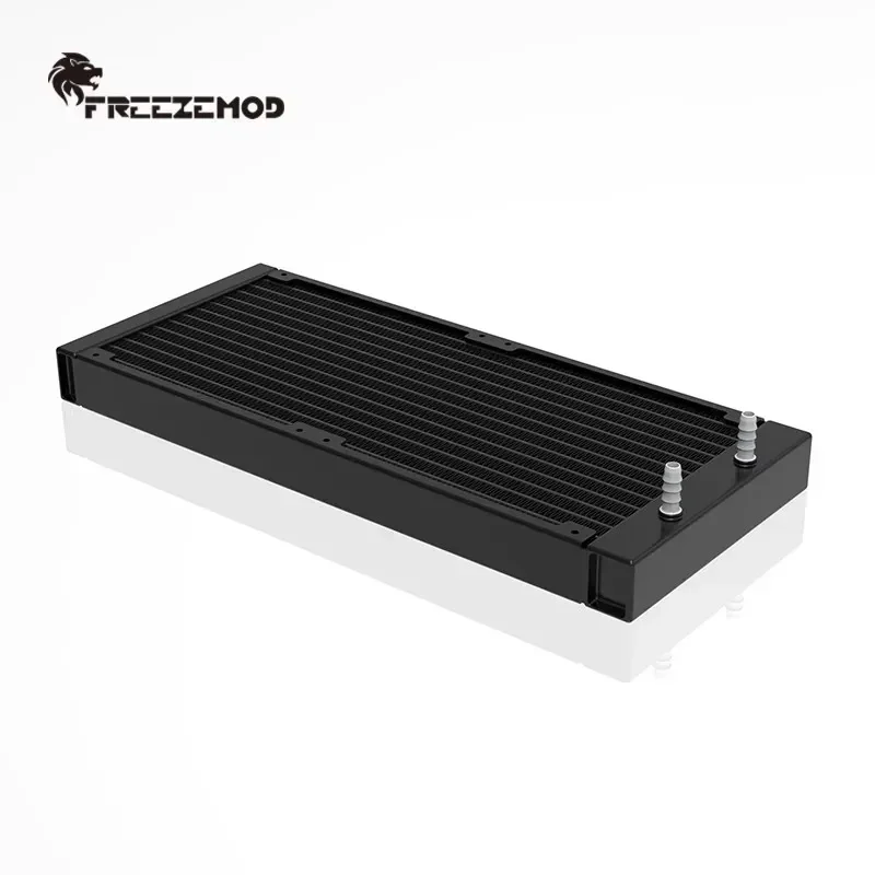 FREEZEMOD 280mm Aluminum Radiator PC Water Cooler Liquid Cooling 22mm Wide Wave Fin For 14CM WaterCooling Fan SR-LP22-280