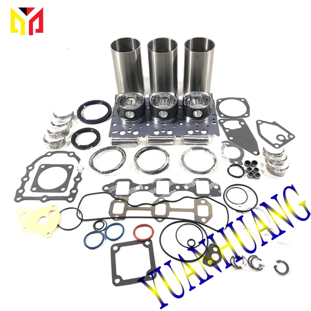 3TNE84 Engine Overhaul Rebuild Kit for Yanmar 3D84-3 3TNE84 Piston Ring Gasket Set for JOHN DEERE 3225 3235 Tractor