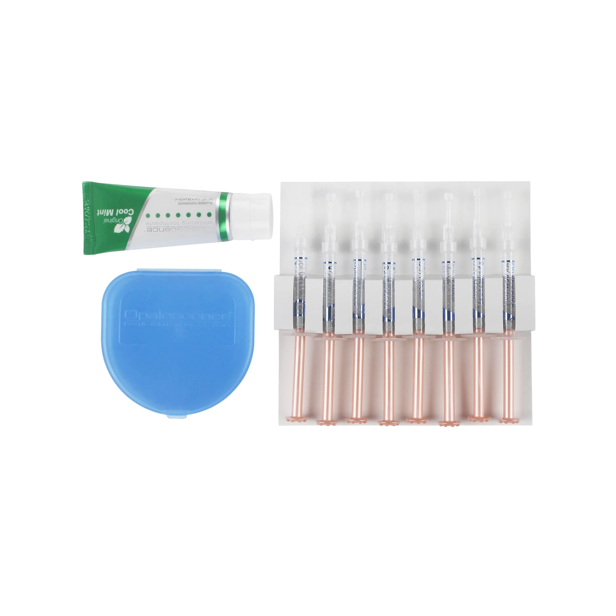 

Ultradent Opalescence Teeth Whitening Gel10%&15%PF ,At-Home Whitening Patient Kit–8pcs*1.2mL(Melon Flavor)+1Whitening Toothpast
