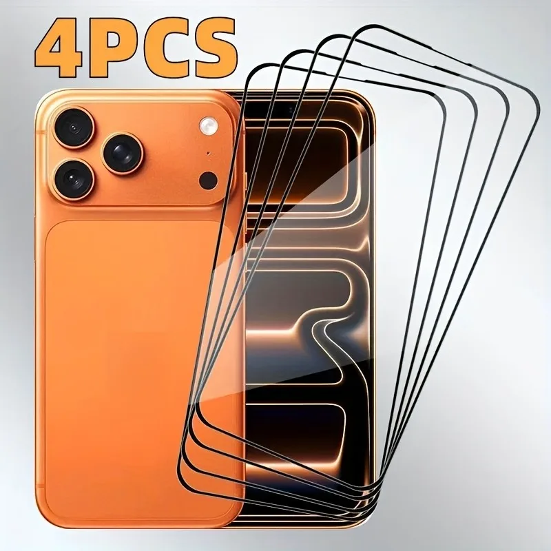 4Pack 9D Full Cover… - image