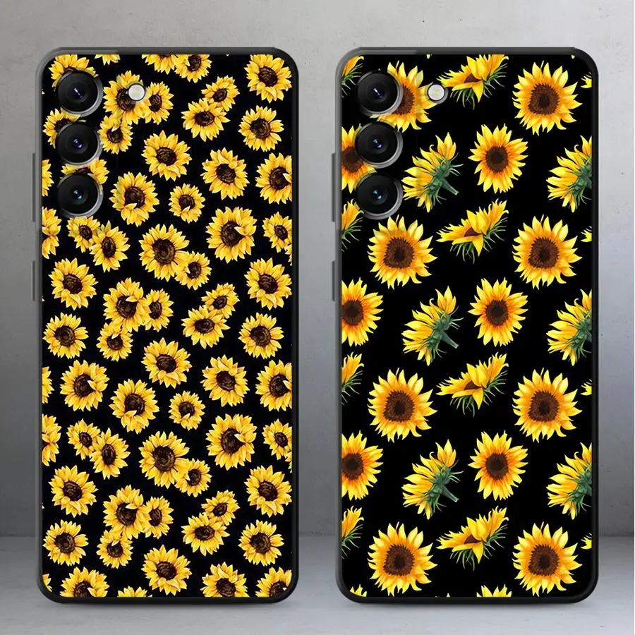 Sunflower Phone Cover Case for Samsung Galaxy A57 A53 A35 A52 A36 A37 A22 A24 A32 A23 A25 A55 A73 A51 A26 A71 A72
