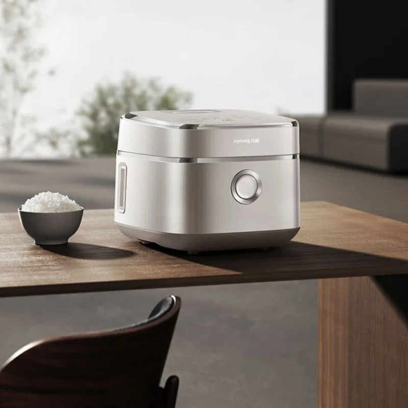 Joyoung طلاء التيتانيوم الحرة جهاز طهي الأرز 4L الأشعة تحت الحمراء البعيدة IH طباخ الفولاذ المقاوم للصدأ وعاء داخلي 0 طلاء صانع الأرز الصحي 220 فولت