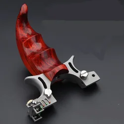 Wooden Slingshot Camouflage Bow Catapult Outdoor Hunting Hunt Tool Stingles Stainless Steel