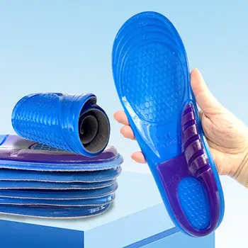 凝膠鞋墊 矽膠矯正足部護理鞋底運動鞋墊減震墊足弓矯正墊男女通用 8 最佳銷售 凝膠墊 - №4