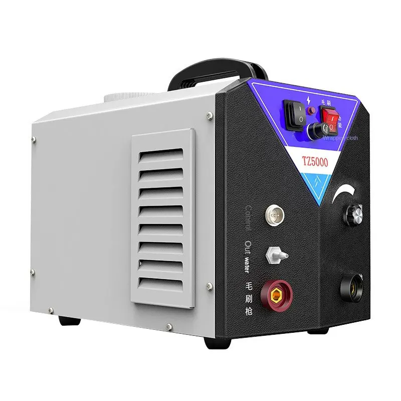 Automatic high-power stainless steel brush weld bead argon arc welding machine weld seam cleaning machine