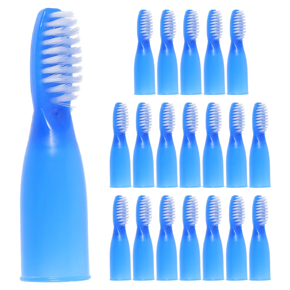 20Pcs Soft Bristles Toothbrush Short Handle Prison Toothbrush Mini Size Oral Cleaning Brush Safety Inmates Guards
