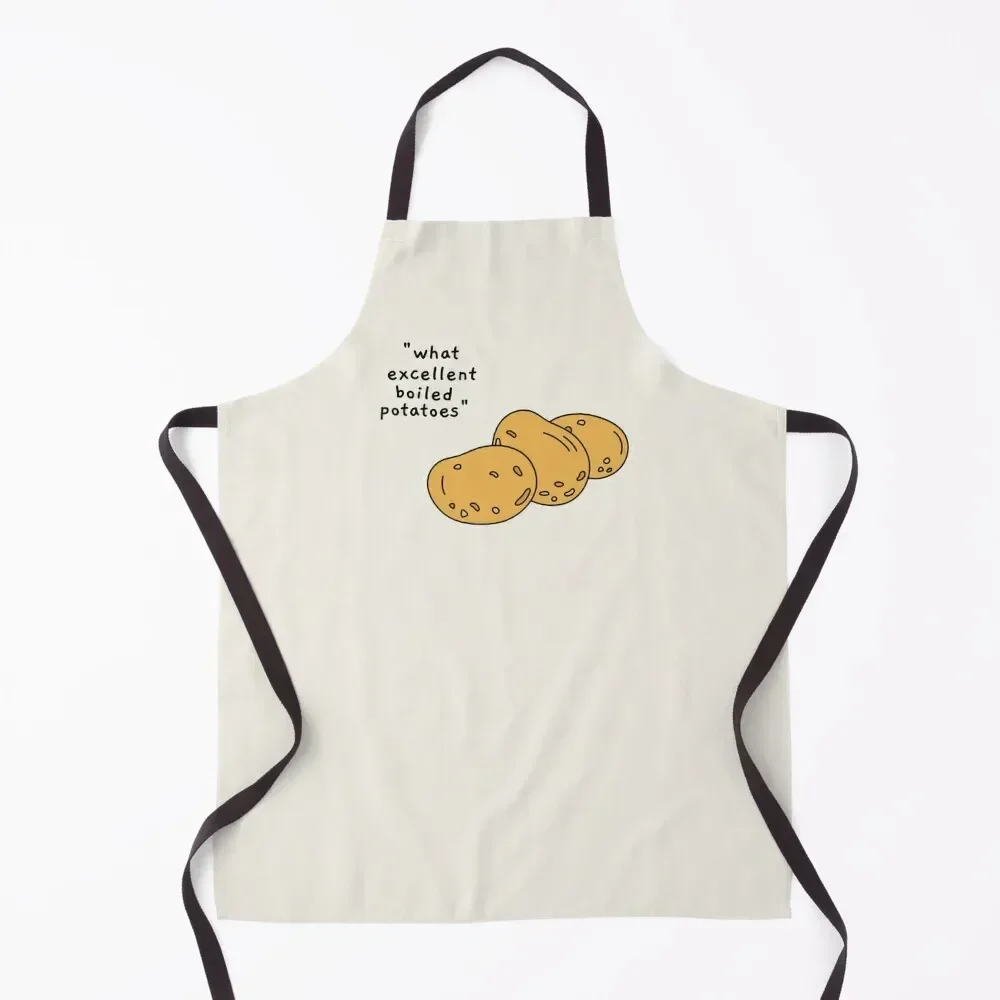 

what excellent boiled potatoes Apron man chef uniform Kitchen Apras Man Men kitchen Apron