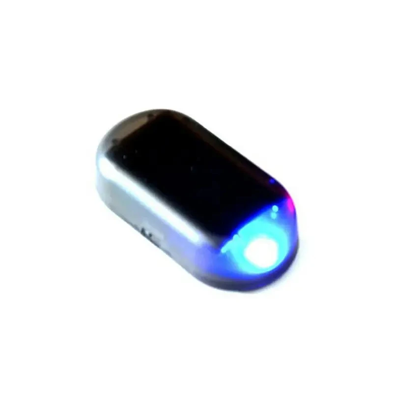 1Pcs Solar Powered LED Fake Car Alarm Simulated Dummy Security Light Wireless Flashing Anti-Theft Warning Caution Lamp for Auto image 6