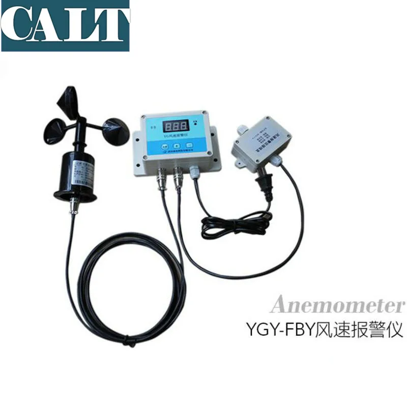 CALT tower crane anemometer wind speed meter Alarm device