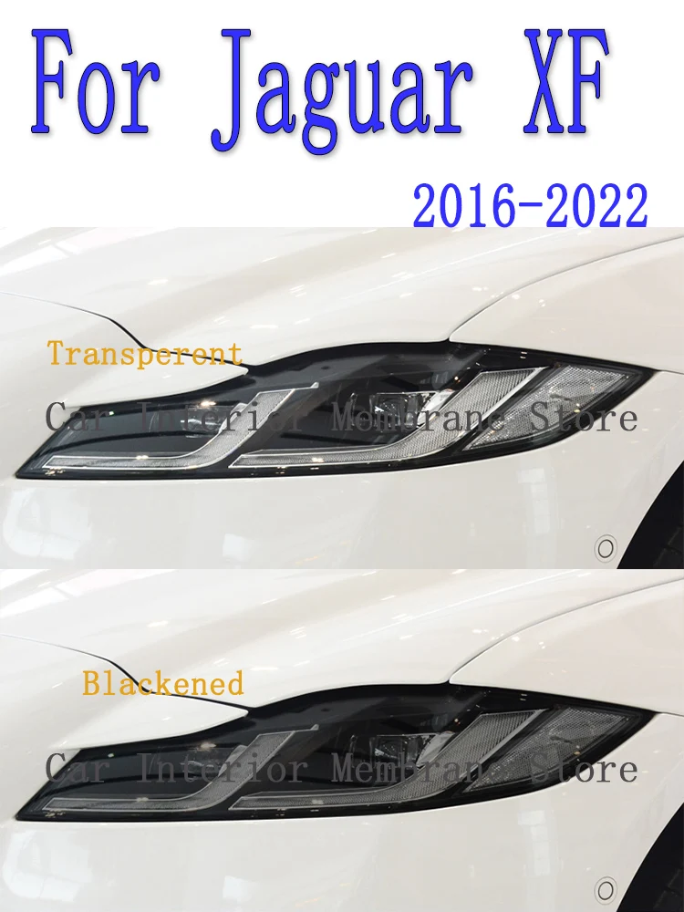 

Для автомобильной фары Jaguar XF 2016-2022, защита от царапин, ТИНТ передней фары, защитная пленка, аксессуары для ремонта, наклейка